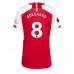 Arsenal Martin Odegaard #8 Voetbalkleding Thuisshirt Dames 2023-24 Korte Mouwen